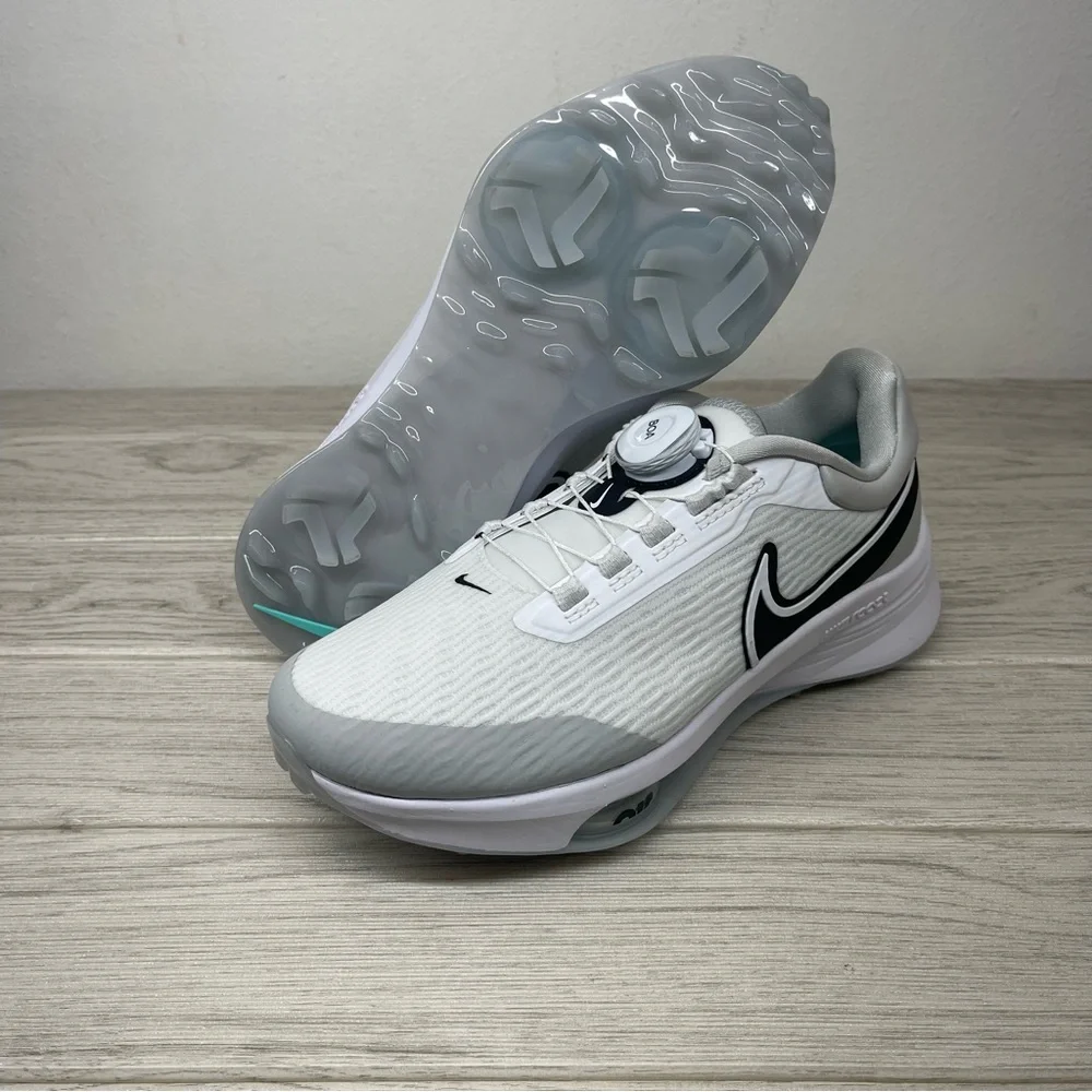Nike Air Zoom Infinity Tour Next% BOA Wide White Golf Shoes DJ5590-105 Sz 6 - Picture 1 of 8